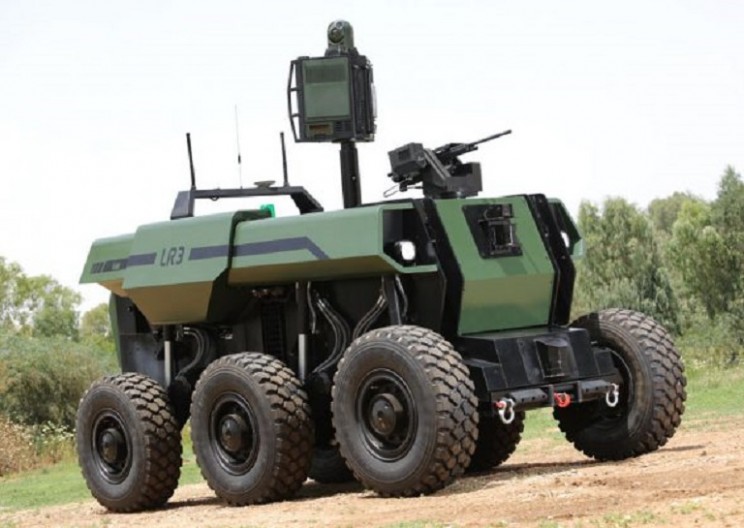 Israel Announced Unmanned Combat Vehicle