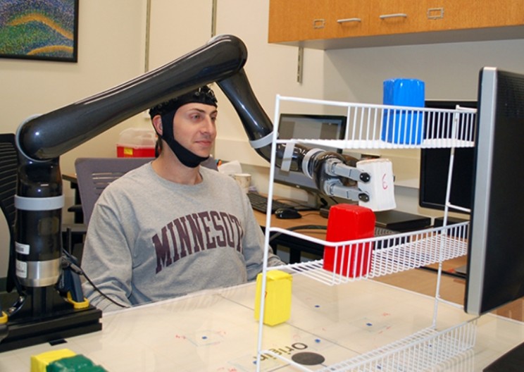 Mind Over Matter: Robotic Arm can be Controlled with Mind Power