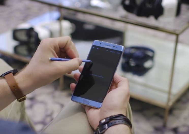 Samsung Galaxy Note 7 Features an Iris Scanner