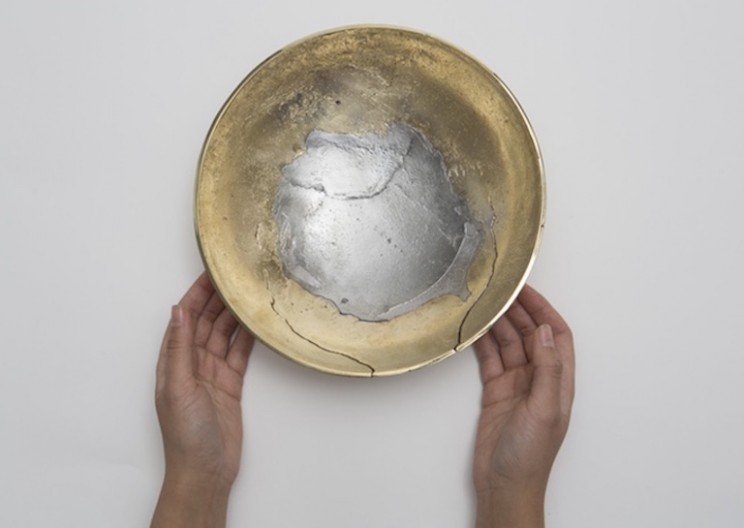 These Incredible Mixed Metal Bowls Revive the Lost Art of Sand-Casting