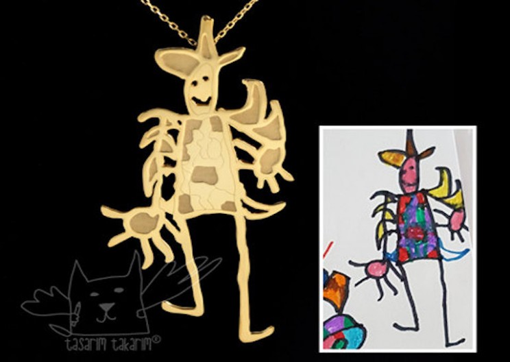 Design Workshop Turns Kid's Drawings into Jewelry