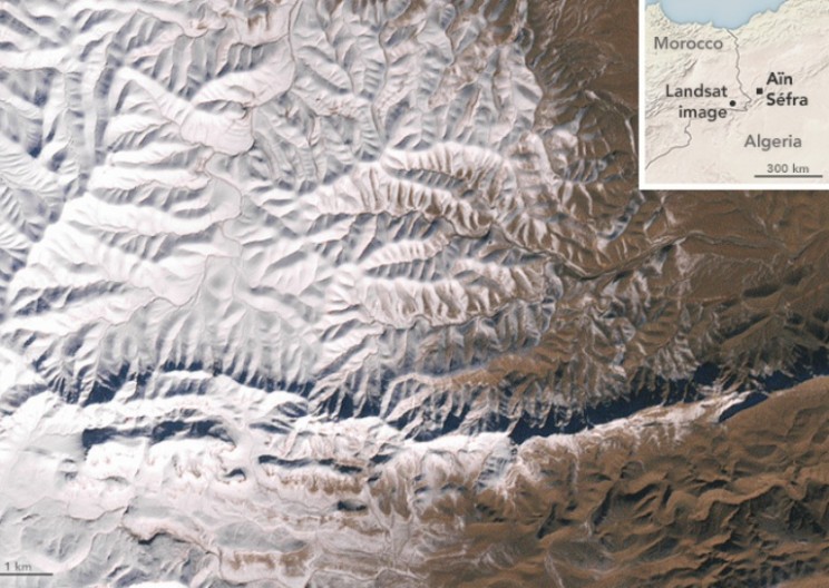 'Winter Wonderland': Sahara Desert Sees Snow for the First Time in 37 years