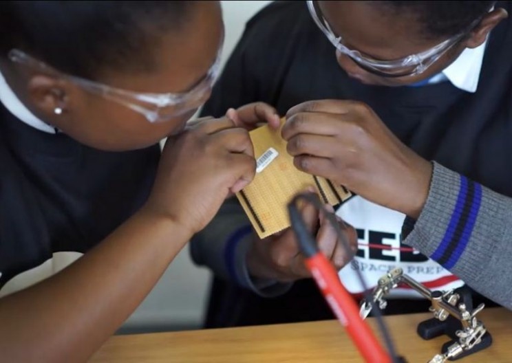 Teenage Girls from Africa Built the Continent's First Private Satellite