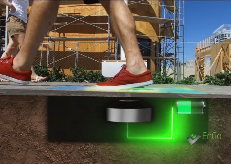 'Sin City' Powers Streetlights With Visitors' Footsteps