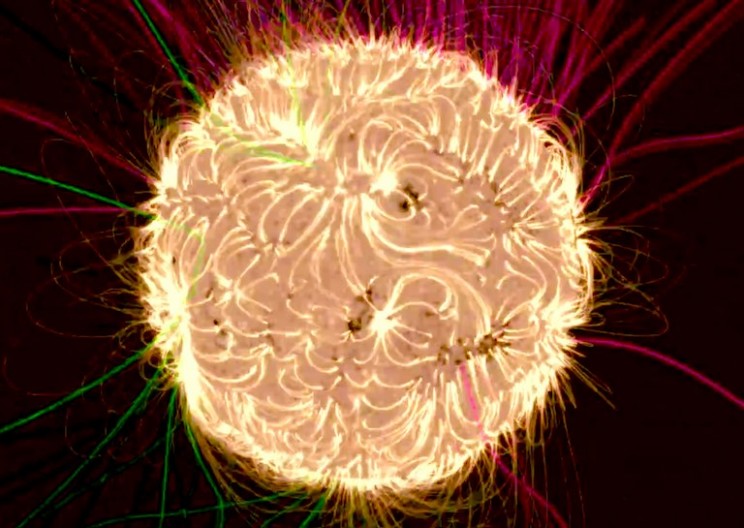 Watch How the Sun’s Magnetic Forces Halted an Intense Solar Eruption