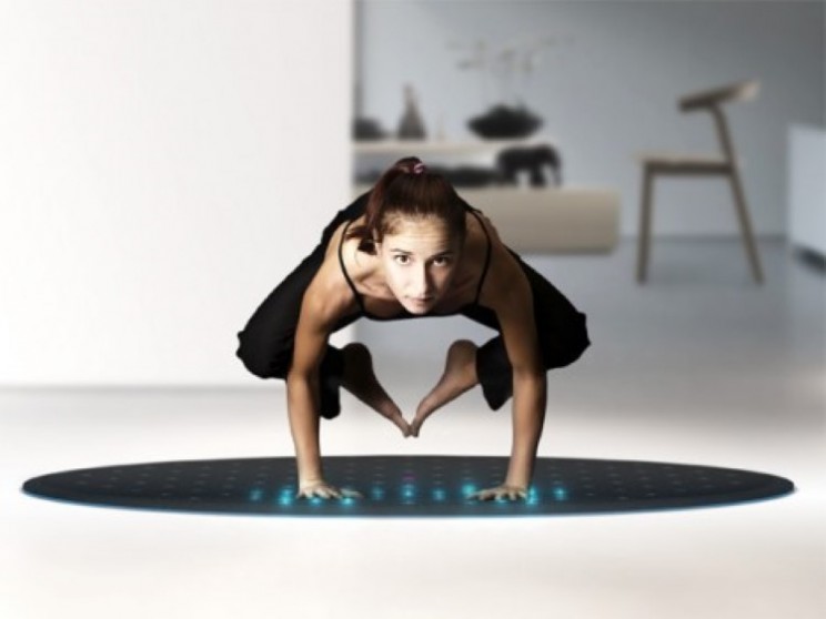 The Tera Rug brings interactive exercise training into the home