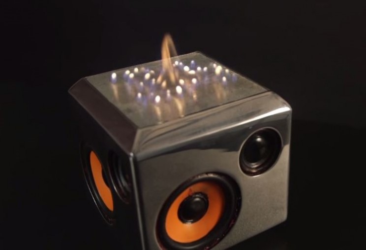 Sound Torch sets your music on fire