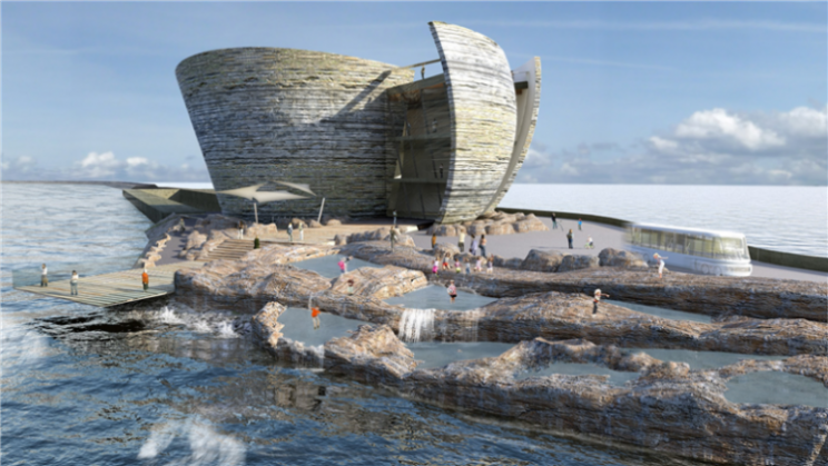 The first man made tidal lagoon could provide power for 155,000 homes