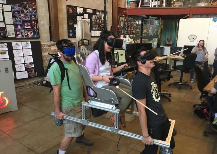 This Unusual Micro-Amusement Park is All About Lasers, Robots and VR
