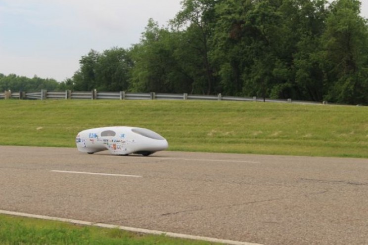 Students achieve 2,098mpg in the Supermileage competition