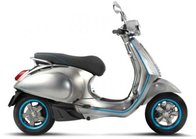 Vespa Revealed its Stunning, First Electric Scooter