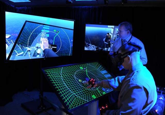 US Navy moving towards installing a 3D headset and 3D screen in the rift