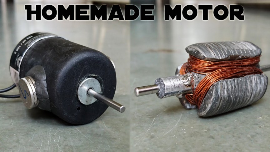 Learn How To Make Your Own Electric Motor