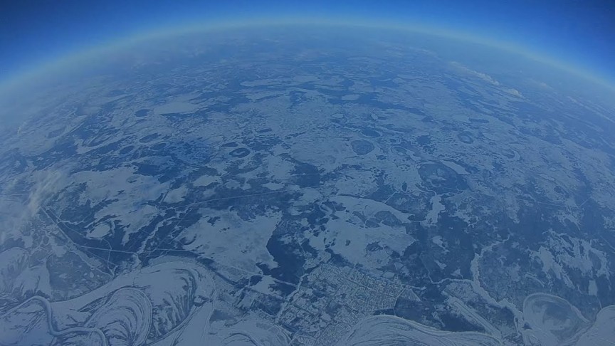 Mini Diy Drone Flies At An Impressive Height Of 33 000 Feet Over Siberia