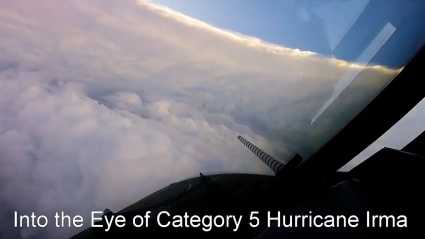 Amazing Video Of Inside The Eye Of Hurricane Dorian
