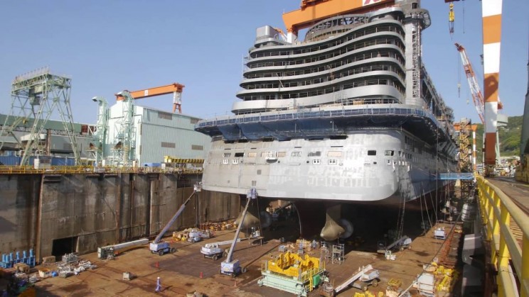 This Timelapse Of A Cruise Ship Being Built Is The Most Impressive Thing You Ll See Today