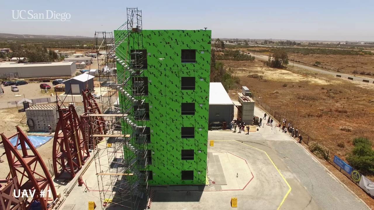World's Largest Shake Table Puts Six Story Building to Test