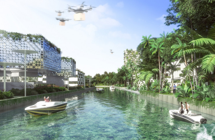 Architecture Firm Designs Smart Forest City Cancun That's Fully Self-Sufficient Architecture Firm Designs Smart Forest City Cancun That's Fully Self-Sufficient