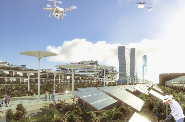 Architecture Firm Designs Smart Forest City Cancun That's Fully Self-Sufficient Architecture Firm Designs Smart Forest City Cancun That's Fully Self-Sufficient