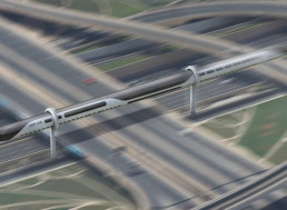 This Train Uses a Rail-Less Passenger System Connected by Electromagnetic Portals and Goes 804km/h