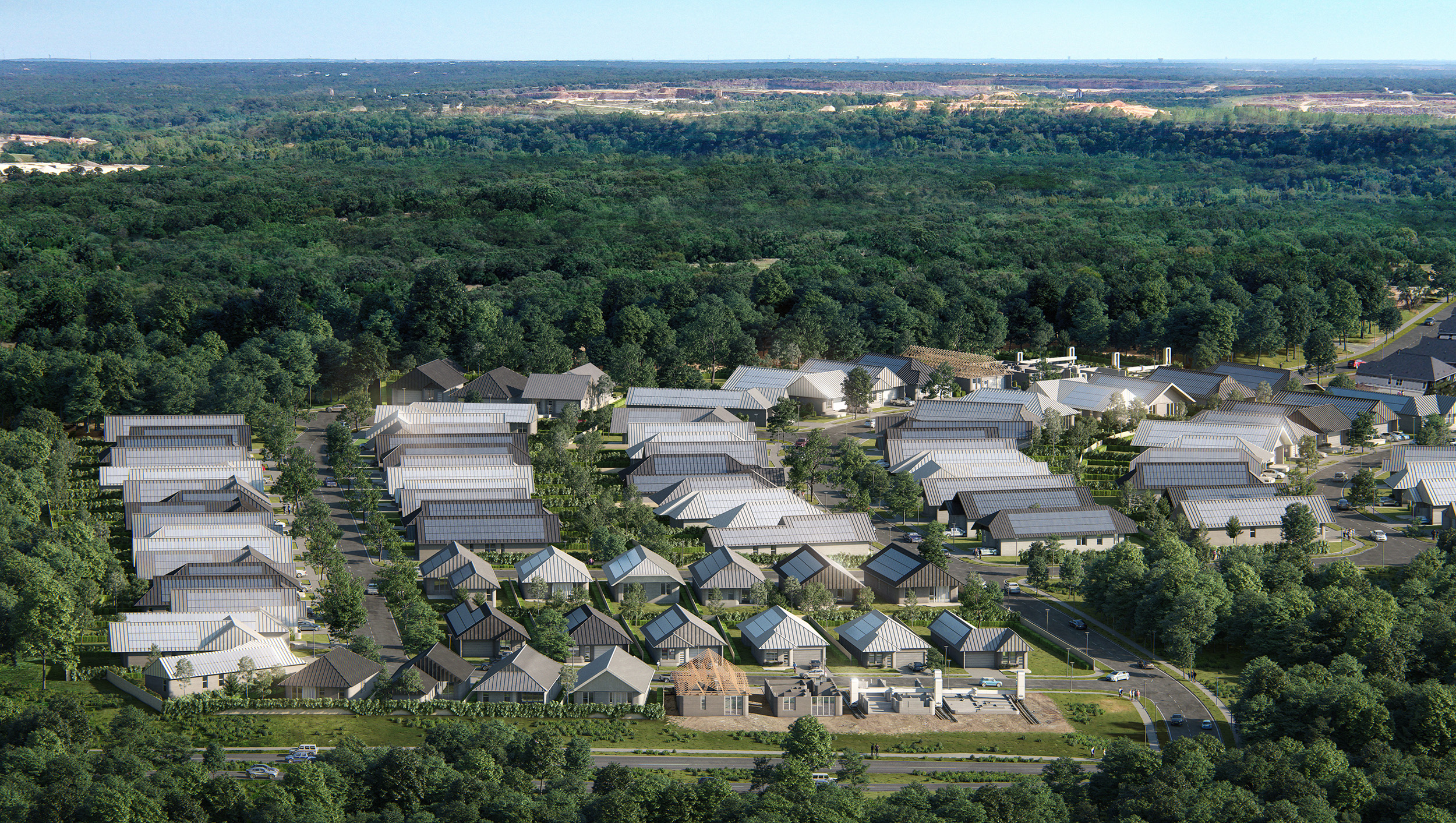 The World's Largest 3D-Printed Neighborhood Will Rise in Austin The World's Largest 3D-Printed Neighborhood Will Rise in Austin