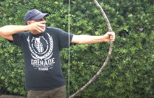 scrap weapons PVC pipe bow
