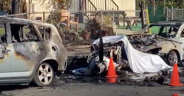 Civil Plane Crashes in Los Angeles Suburb, Kills Pilot