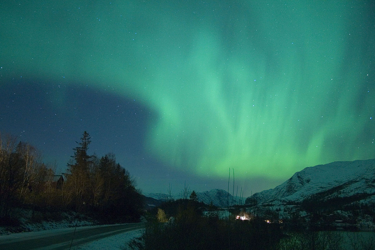 Northern lights in Norway Aurora borealis in Norway
