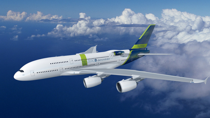 Airbus aims to equip an A380 airliner with a hydrogen engine by 2026 - Vimarsana News