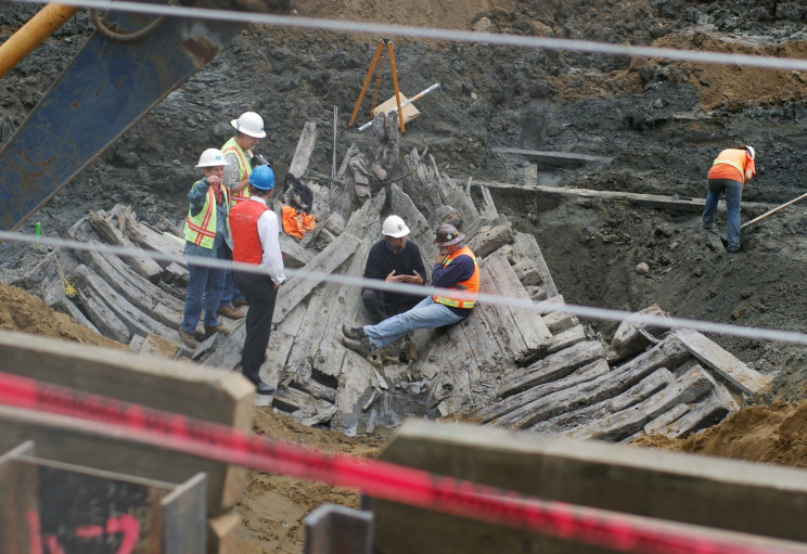 San Francisco's Foundation is Built on Old Ships from the Mid-1800s