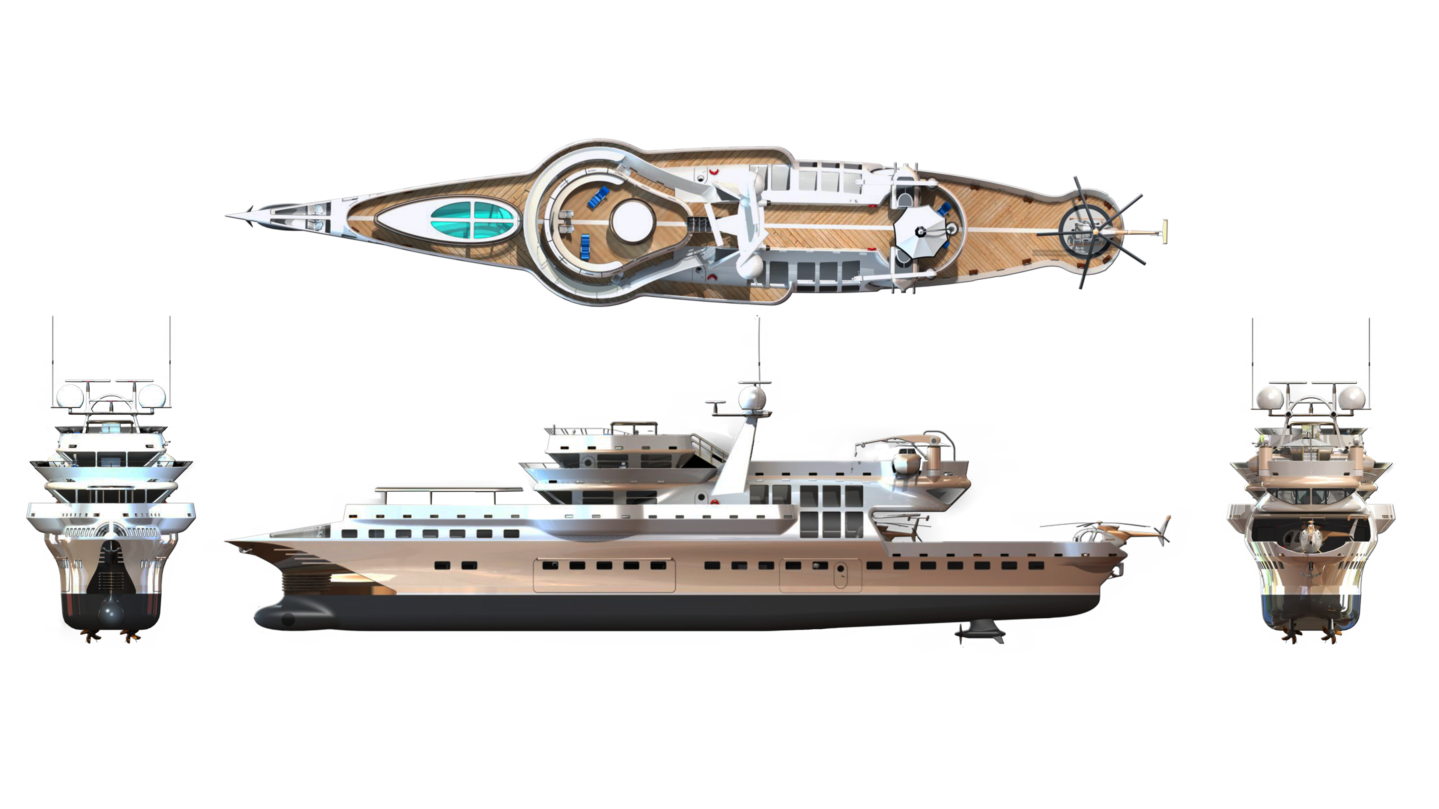 New Explorer Superyacht Design Brings Research and Luxury Together New Explorer Superyacht Design Brings Research and Luxury Together