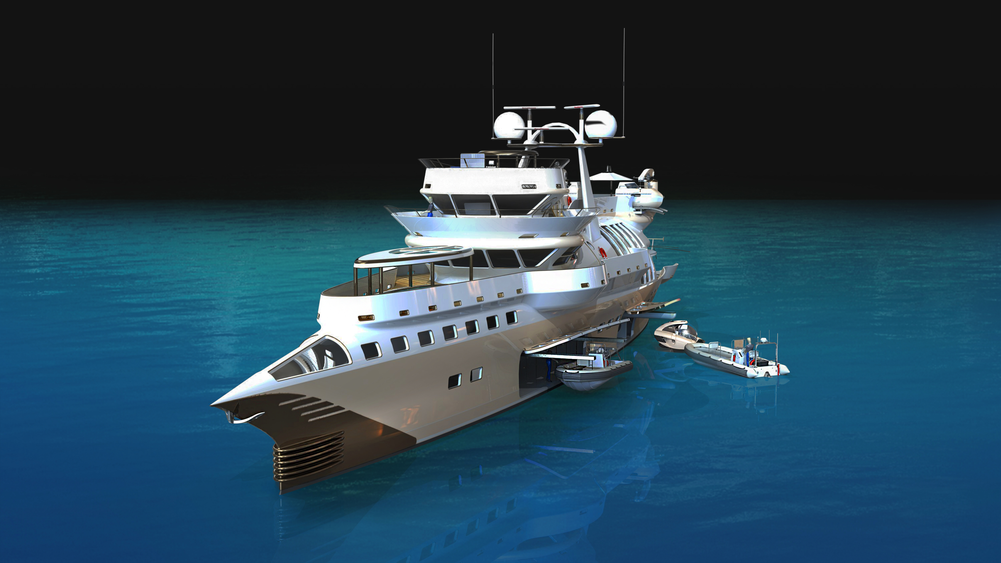 New Explorer Superyacht Design Brings Research and Luxury Together New Explorer Superyacht Design Brings Research and Luxury Together