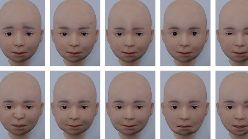Scientists develop an 'android child' that can convey six facial expressions - Vimarsana News