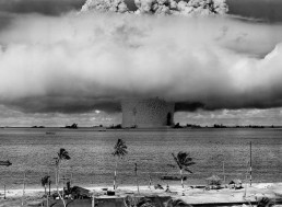 What Creates the Mushroom Cloud When an Atomic Bomb Blows Up?