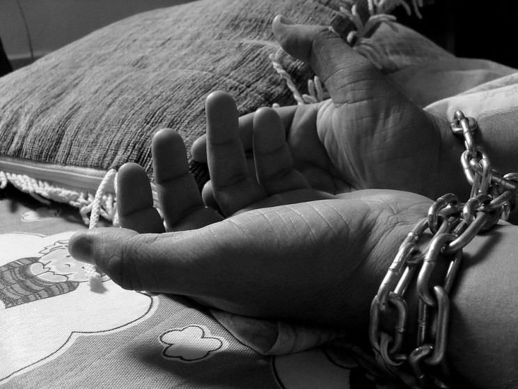 modern slavery bed