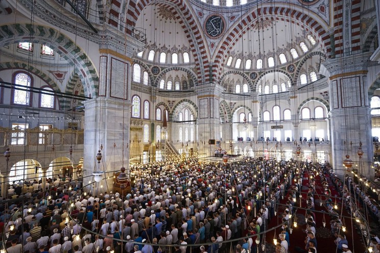 Süleymaniye Mosque prayer Süleymaniye Mosque prayer
