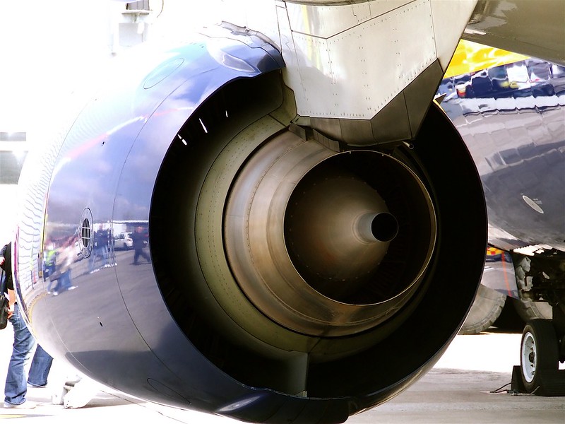 jet engine or prop