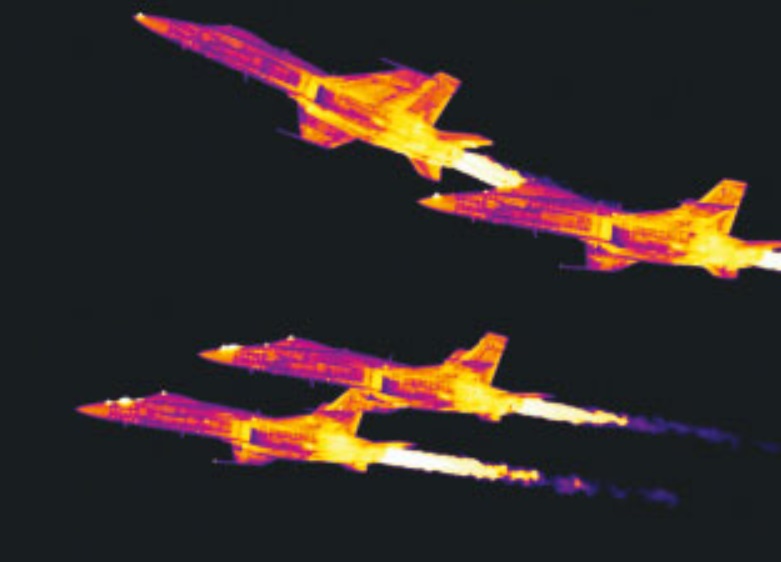 thermal imaging jets