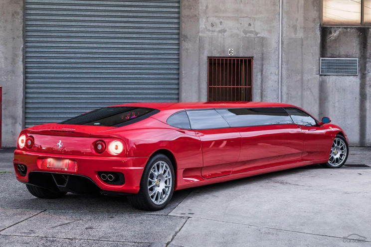 This Crazy Ferrari 360 Modena Limo Is Up For Sale In Australia This Crazy Ferrari 360 Modena Limo Is Up For Sale In Australia