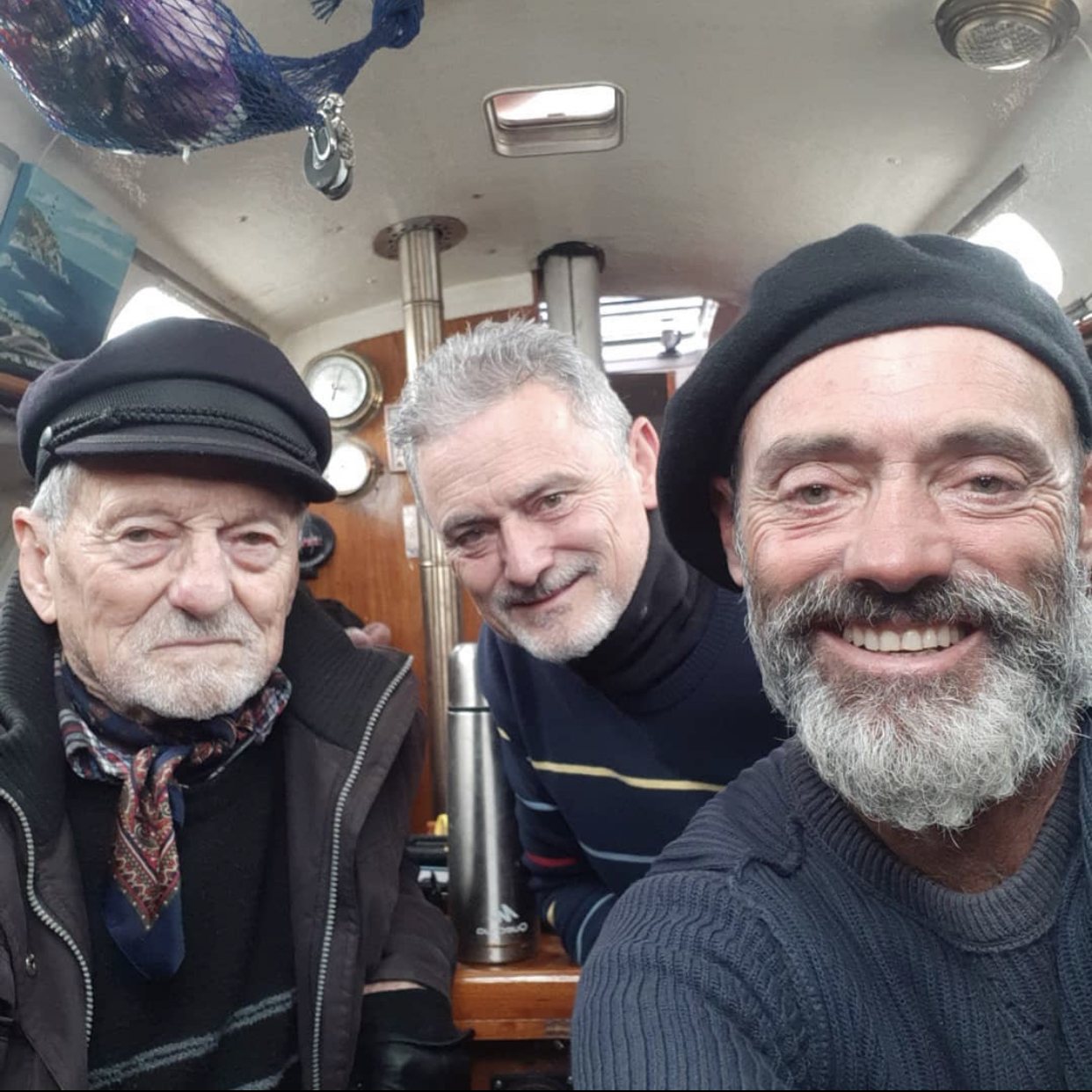 Son Sails Across Atlantic to Reach His Father on His 90th Birthday Son Sails Across Atlantic to Reach His Father on His 90th Birthday