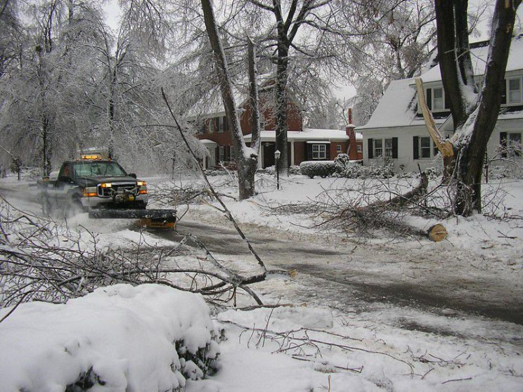 snow removal snowplow