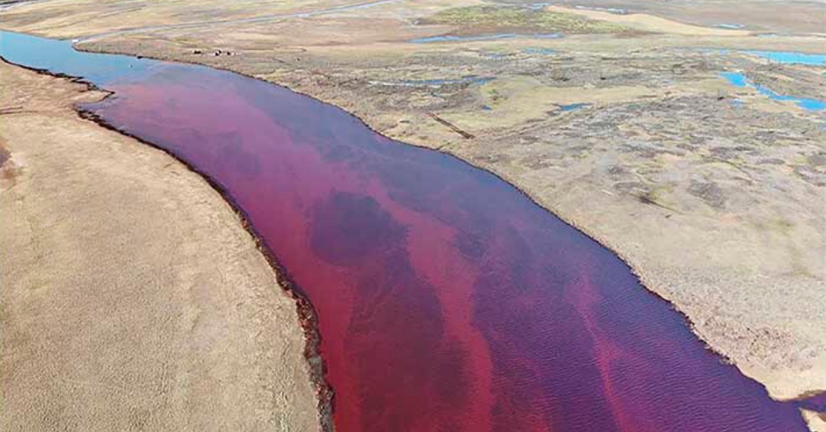 Russia Has Stopped Massive Spill that Caused Arctic Rivers to Run Red