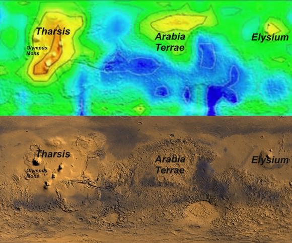 mars has a lot of methane