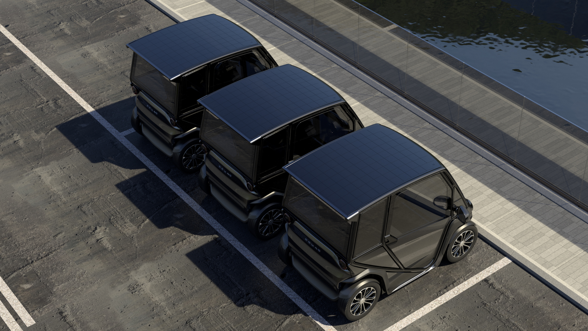 Mini Solar-Powered Cars Could be The Future of Urban Mobility Mini Solar-Powered Cars Could be The Future of Urban Mobility