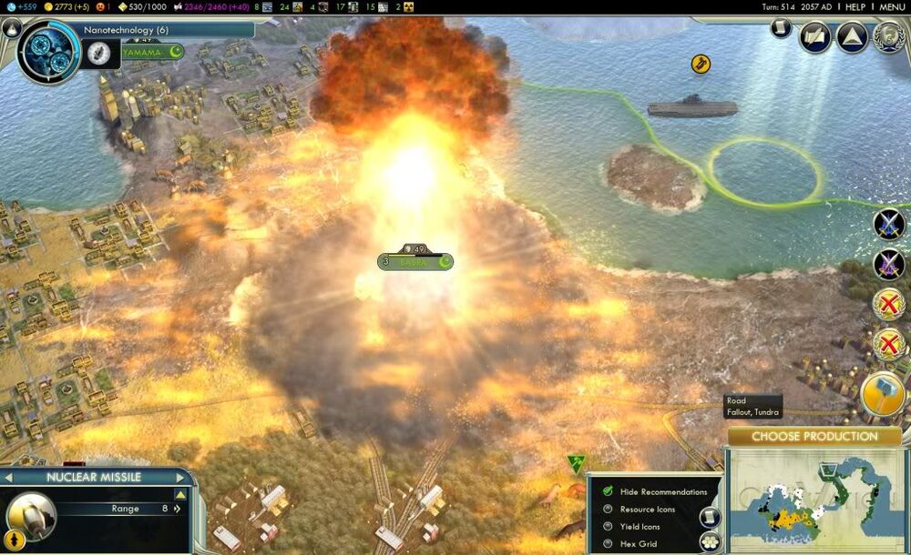 most destructive games civilsation