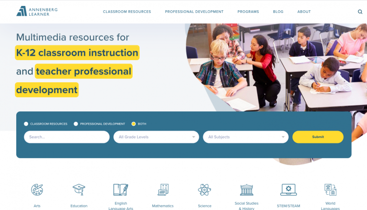 interactive science websites annenberglearnerinteractives