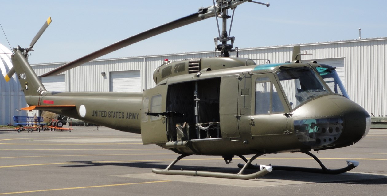 interesting helicopter huey