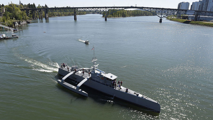 US Navy's Robo-Ships Could Take on Submarine Warfare