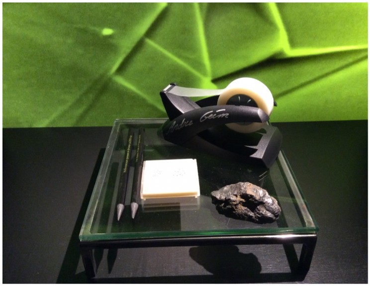 Graphene, Nobel Museum, photo by Susan Fourtané