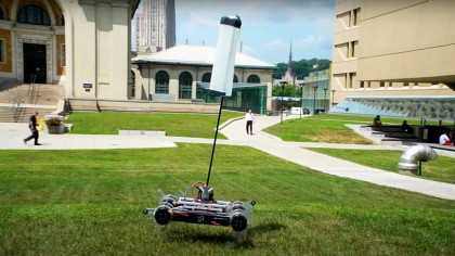 A Tail Lets Carnegie's Cat-Like Robot Jump With Surprising Dexterity